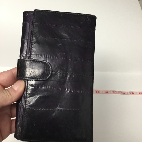 Vintage Mundi Genuine Eelskin Wallet - Picture 6 of 11